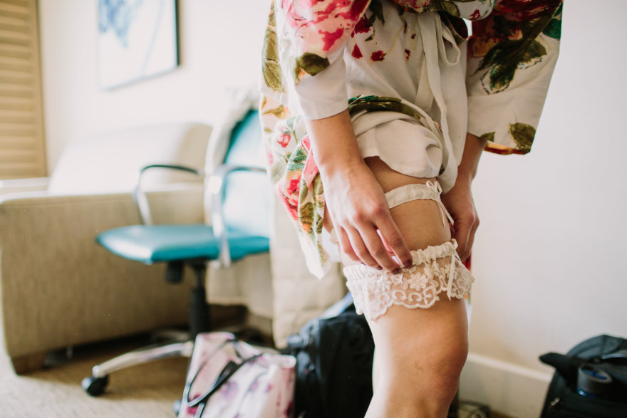 Wet Wedding at the Admiral Kidd Club – Photo by Let's Frolic Together