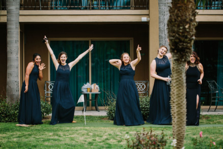 Wet Wedding at the Admiral Kidd Club – Photo by Let's Frolic Together