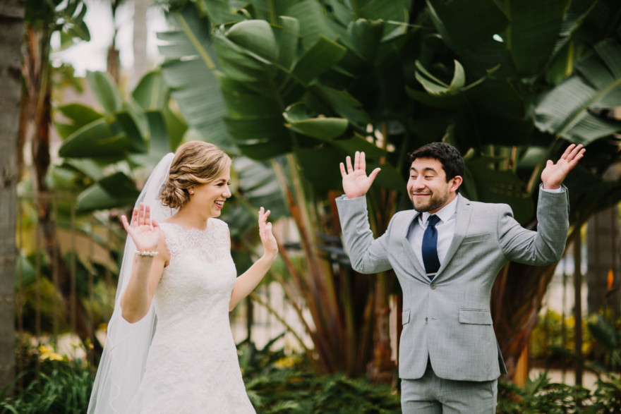 Wet Wedding at the Admiral Kidd Club – Photo by Let's Frolic Together