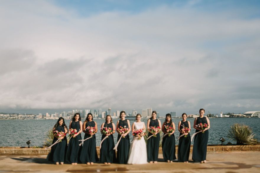 Wet Wedding at the Admiral Kidd Club – Photo by Let's Frolic Together