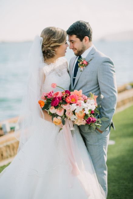 Wet Wedding at the Admiral Kidd Club – Photo by Let's Frolic Together