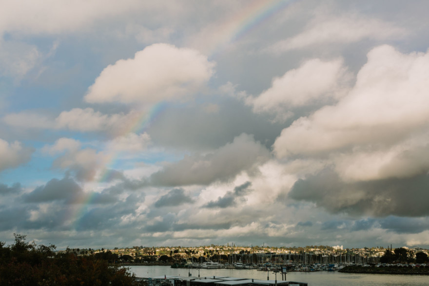 Wet Wedding at the Admiral Kidd Club – Photo by Let's Frolic Together