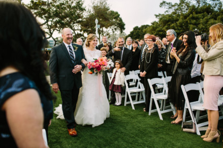 Wet Wedding at the Admiral Kidd Club – Photo by Let's Frolic Together
