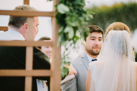 Wet Wedding at the Admiral Kidd Club – Photo by Let's Frolic Together