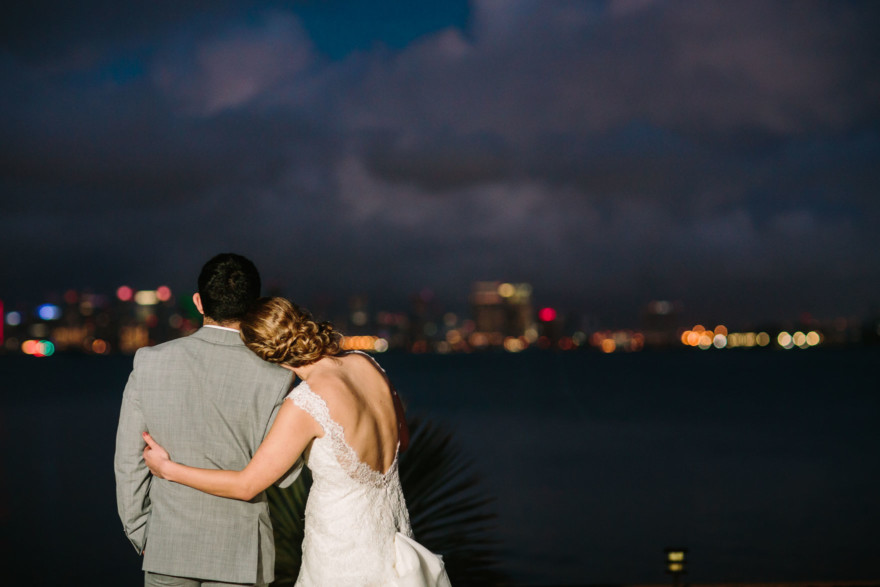 Wet Wedding at the Admiral Kidd Club – Photo by Let's Frolic Together