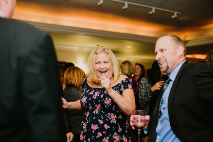 Wet Wedding at the Admiral Kidd Club – Photo by Let's Frolic Together