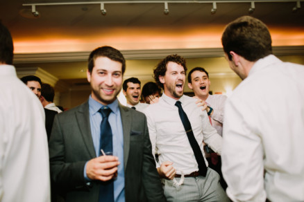 Wet Wedding at the Admiral Kidd Club – Photo by Let's Frolic Together