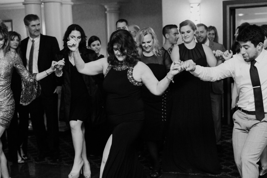 Wet Wedding at the Admiral Kidd Club – Photo by Let's Frolic Together
