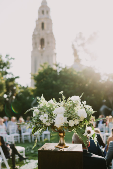 Art Garden Wedding at Balboa Park – Photo by Let's Frolic Together