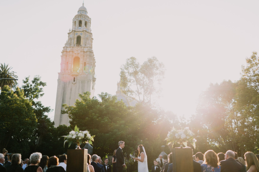Art Garden Wedding at Balboa Park – Photo by Let's Frolic Together