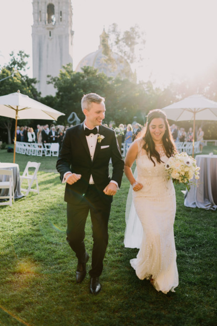 Art Garden Wedding at Balboa Park – Photo by Let's Frolic Together