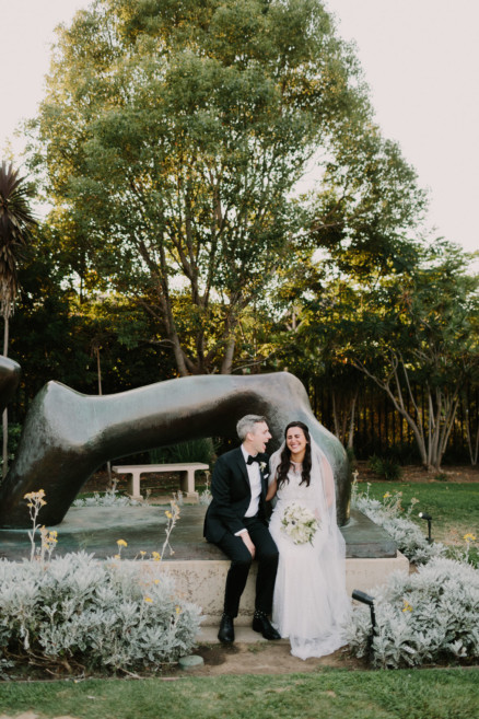 Art Garden Wedding at Balboa Park – Photo by Let's Frolic Together