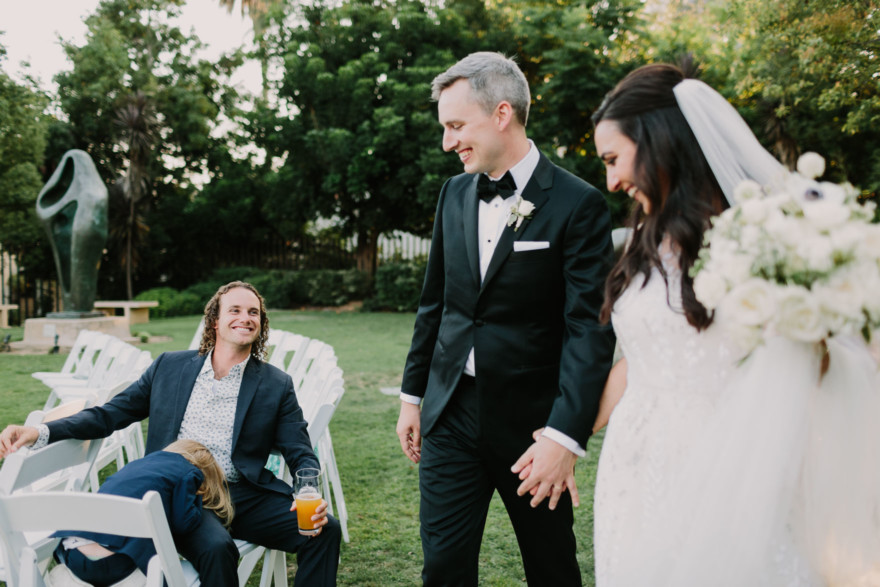 Art Garden Wedding at Balboa Park – Photo by Let's Frolic Together