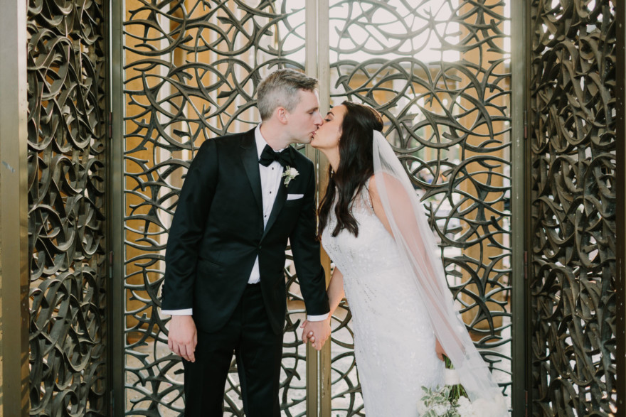 Art Garden Wedding at Balboa Park – Photo by Let's Frolic Together