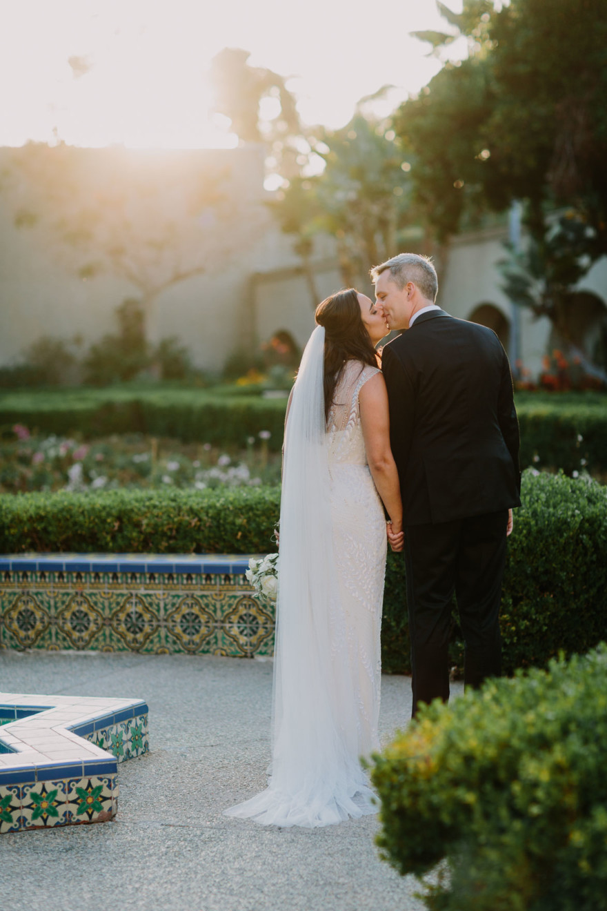 Art Garden Wedding at Balboa Park – Photo by Let's Frolic Together