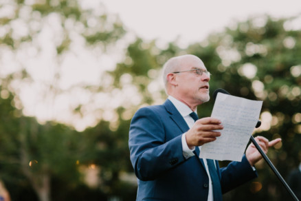 Art Garden Wedding at Balboa Park – Photo by Let's Frolic Together