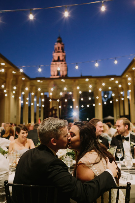 Art Garden Wedding at Balboa Park – Photo by Let's Frolic Together