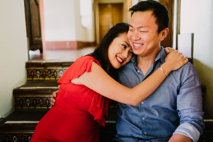 Sun & Surf La Jolla Engagement – Photo by Let's Frolic Together