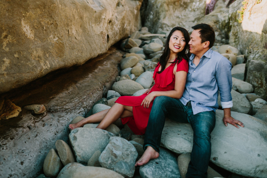Sun & Surf La Jolla Engagement – Photo by Let's Frolic Together