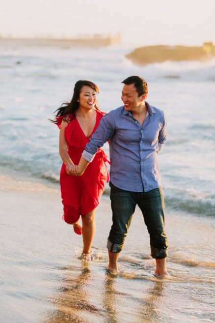 Sun & Surf La Jolla Engagement – Photo by Let's Frolic Together