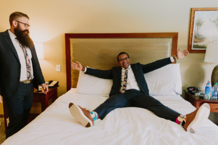 Playful Stonehouse Rustic Wedding – Photo by Let's Frolic Together