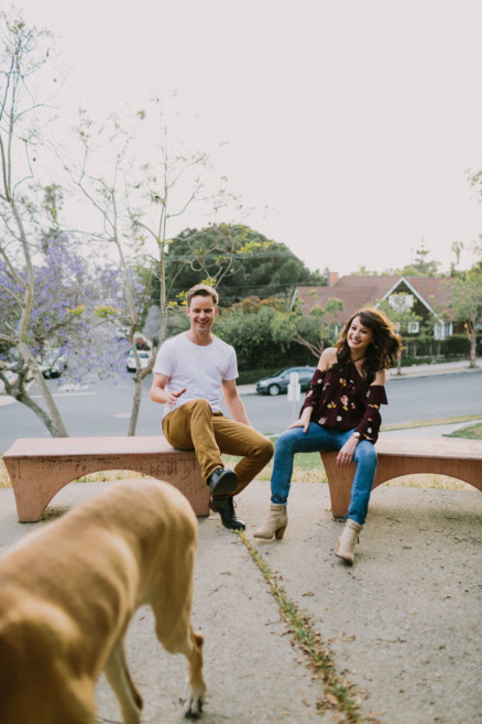 Engagement Under a Painted Sky – Photo by Let's Frolic Together