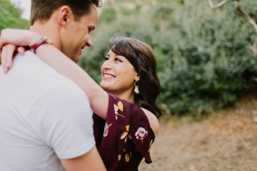 Engagement Under a Painted Sky – Photo by Let's Frolic Together