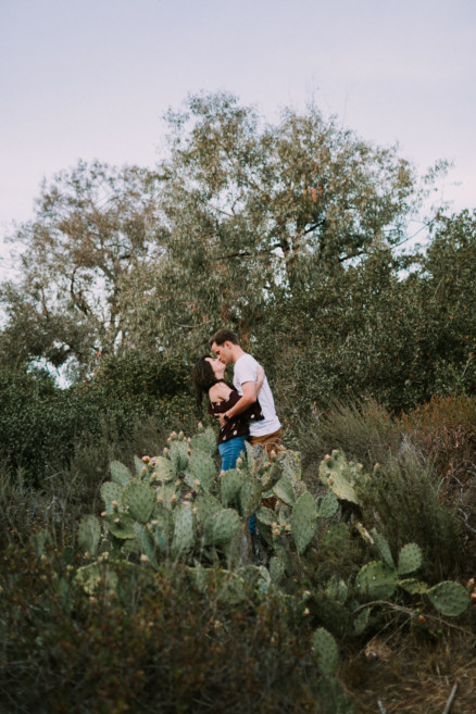 Engagement Under a Painted Sky – Photo by Let's Frolic Together