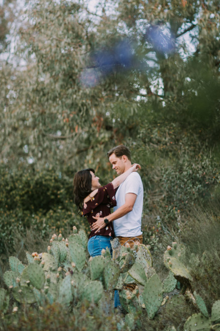 Engagement Under a Painted Sky – Photo by Let's Frolic Together