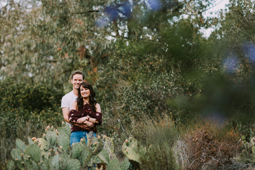 Engagement Under a Painted Sky – Photo by Let's Frolic Together