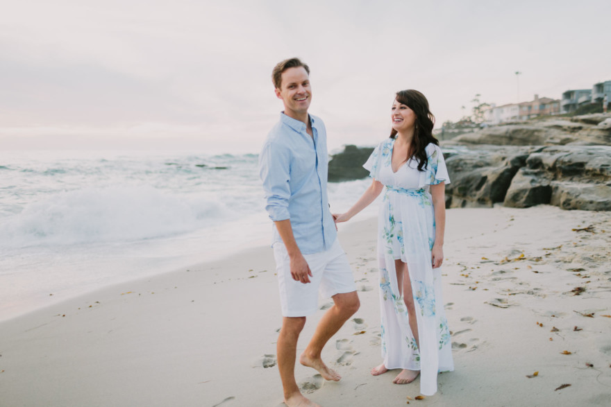 Engagement Under a Painted Sky – Photo by Let's Frolic Together