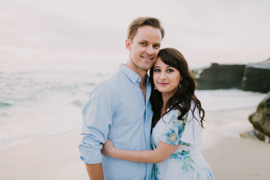 Engagement Under a Painted Sky – Photo by Let's Frolic Together