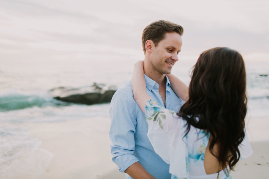Engagement Under a Painted Sky – Photo by Let's Frolic Together