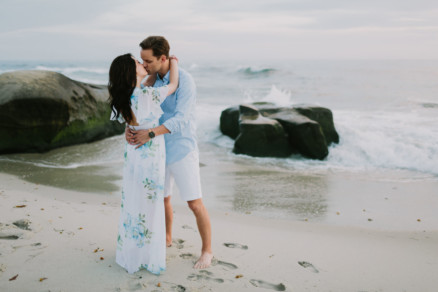 Engagement Under a Painted Sky – Photo by Let's Frolic Together