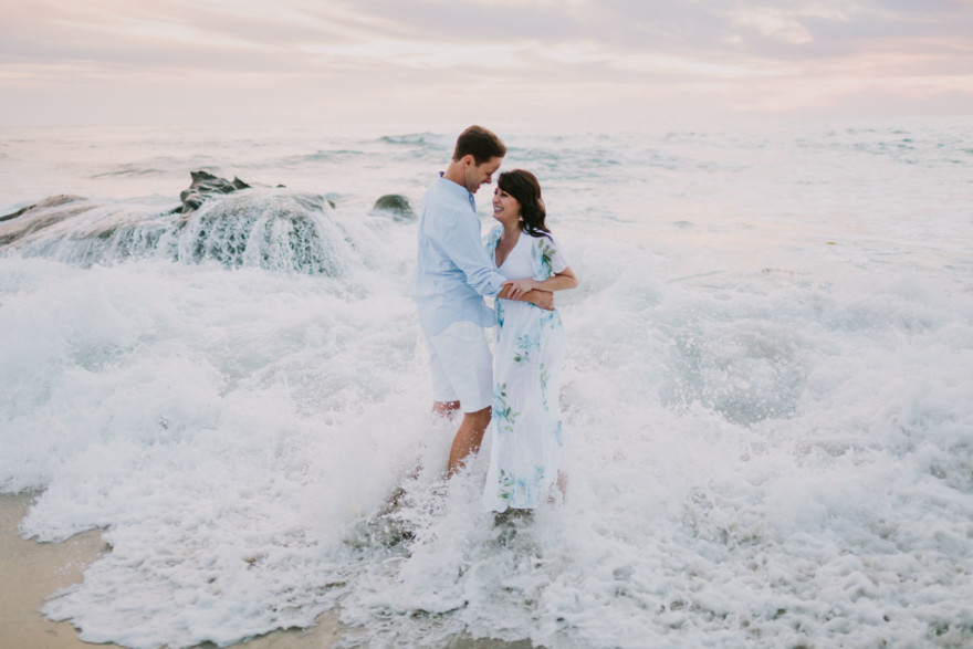 Engagement Under a Painted Sky – Photo by Let's Frolic Together