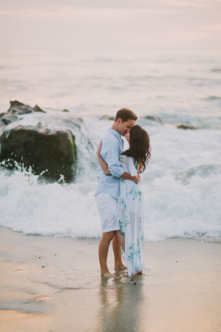 Engagement Under a Painted Sky – Photo by Let's Frolic Together