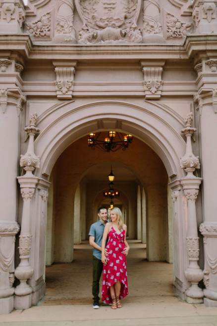 Balboa Park Tender Engagement – Photo by Let's Frolic Together