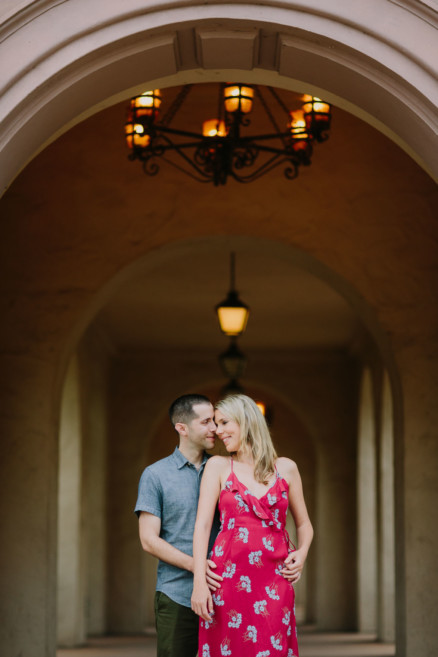 Balboa Park Tender Engagement – Photo by Let's Frolic Together