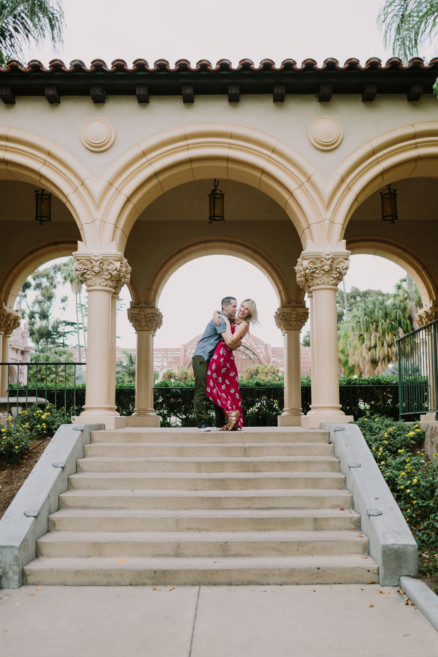 Balboa Park Tender Engagement – Photo by Let's Frolic Together