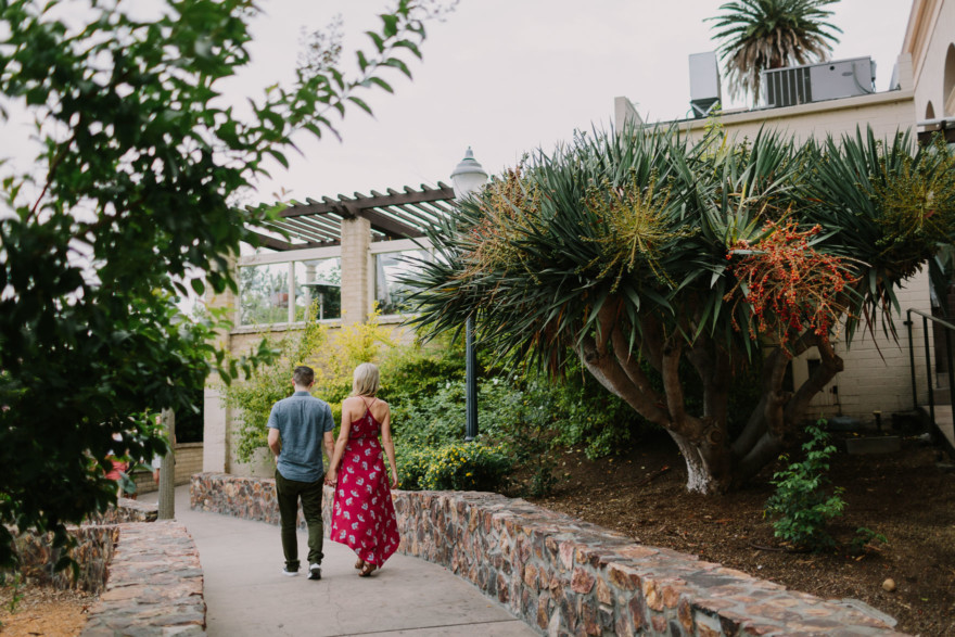 Balboa Park Tender Engagement – Photo by Let's Frolic Together