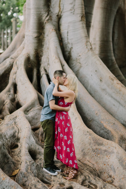 Balboa Park Tender Engagement – Photo by Let's Frolic Together