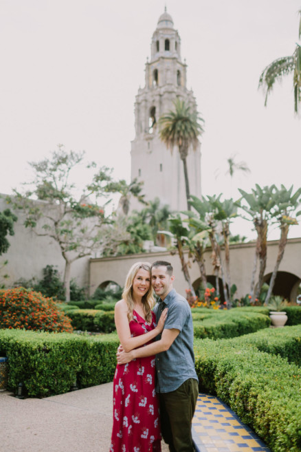 Balboa Park Tender Engagement – Photo by Let's Frolic Together