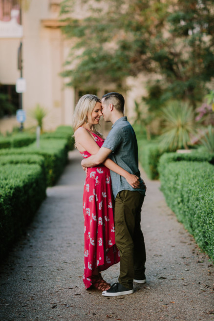 Balboa Park Tender Engagement – Photo by Let's Frolic Together
