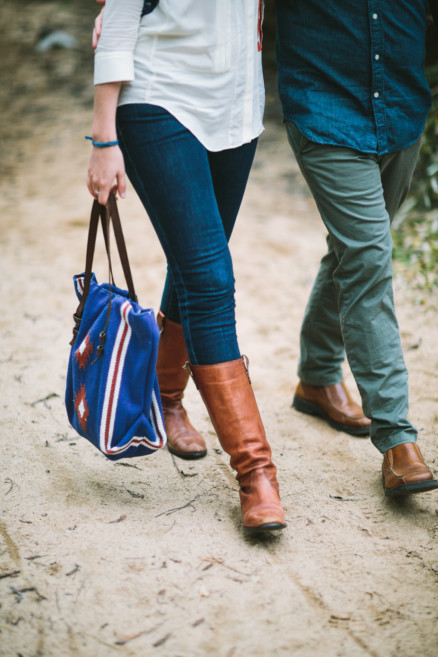 Engaged in the Forest – Photo by Let's Frolic Together
