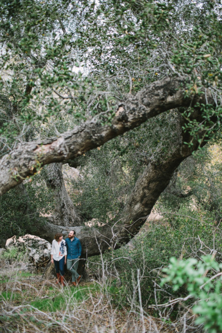Engaged in the Forest – Photo by Let's Frolic Together