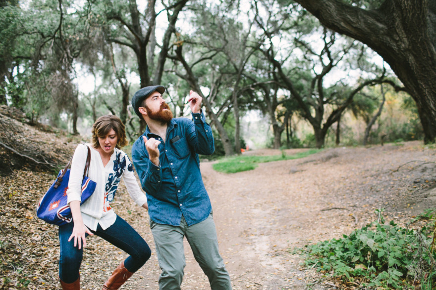 Engaged in the Forest – Photo by Let's Frolic Together
