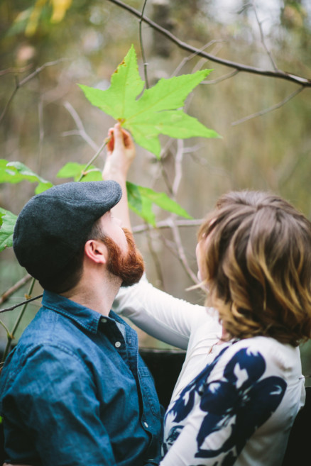 Engaged in the Forest – Photo by Let's Frolic Together