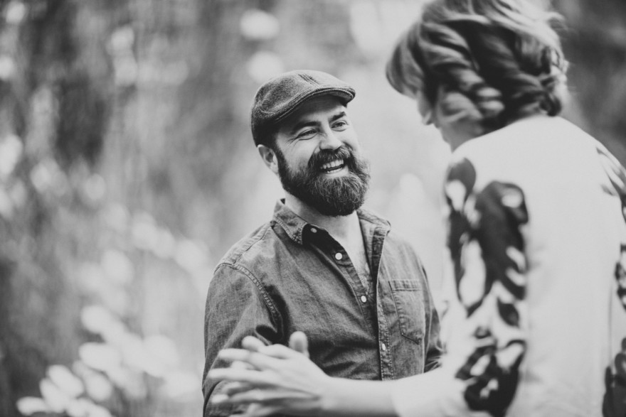 Engaged in the Forest – Photo by Let's Frolic Together