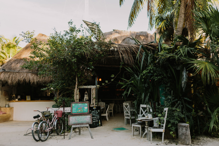Seaside Color and Life in Tulum – Photo by Let's Frolic Together