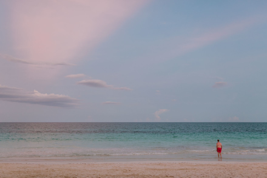 Seaside Color and Life in Tulum – Photo by Let's Frolic Together